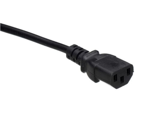 Мережевий шнур (C13-CEE 7/7)1.5m 3*0.75mm 2 PC-186-VDE (Чорний)