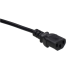 Мережевий шнур (C13-CEE 7/7)1.5m 3*0.75mm 2 PC-186-VDE (Чорний)
