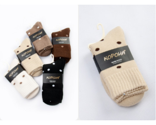 Шкарпетки жіночі теплі Корона