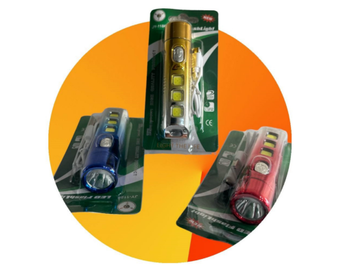 Ліхтарик акумуляторний 1LED COB 36790