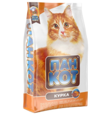 Сухий корм для кішок Пан Кіт Курка 400 г