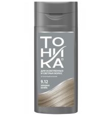 "Тоніка" Бальзам для надання відтінку волоссю з ефектом біоламінування 9.12 "Холодна ваніль", 150 мл