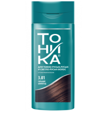 "Тоніка" Бальзам для надання відтінку волоссю з ефектом біоламінування 3.01 "Гіркий шоколад", 150 мл