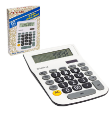 Калькулятор DS-833-12 19х13х2,5 см