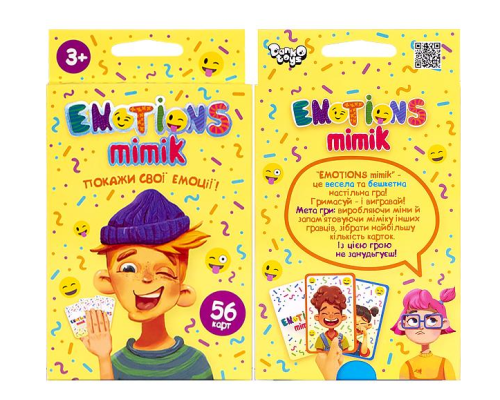 Карткова гра "Emotions Mimik" укр. EM-01-01U