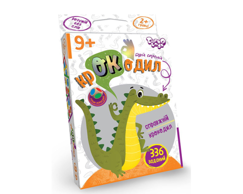Настільна гра вікторина "Той самий крокодил" укр CROC-02-01U
