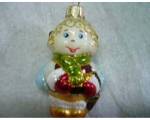 Скляна іграшка 1125 Бджілка