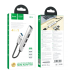 Хаб USB Hoco HB26 4 in 1 adapter(USB to USB3.0+USB2.0*3) (Сiрий)