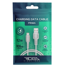 Кабель USB Ridea RC-M131 Prima 12W Lightning (Чорний)