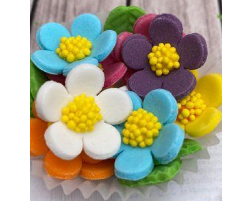 Великодня прикраса "Набір Веснянки мікс" 11 шт/уп