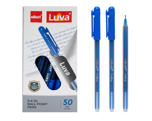 Ручка кулькова "Luva" "Ellott" ET2406-50 синя