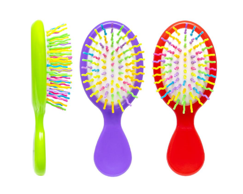 Гребінець дитячий з кольоровими зубцями 14 * 5,5 см