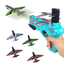 Дитячий Пістолет катапульта з літаючими ЛІТАКАМИ Air Battle (48)