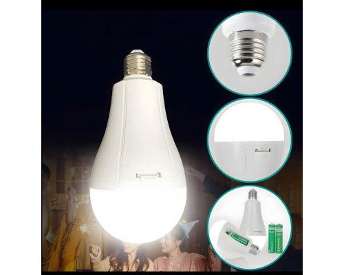 Лампа діодна акумуляторна E27 20W