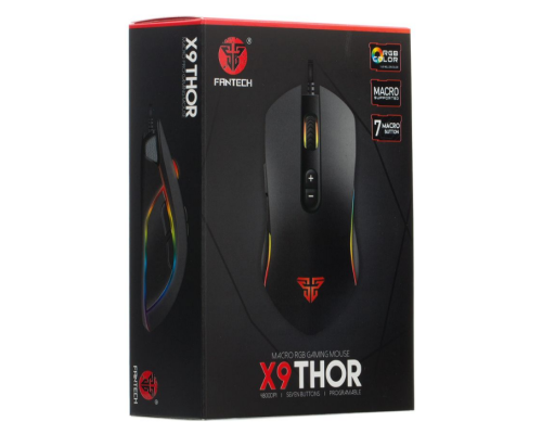 USB Миша Ігрова Fantech X9 Thor (Чорний)