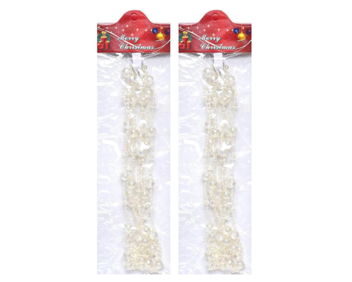 Декоративне намисто на ялинку "Крижинка" XYA099-2.7м