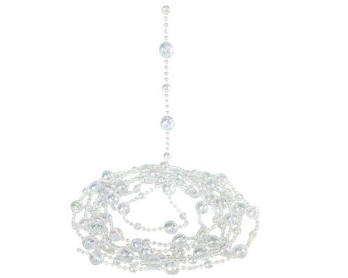 Декоративне намисто на ялинку "Крижинка" XYA099-2.7м