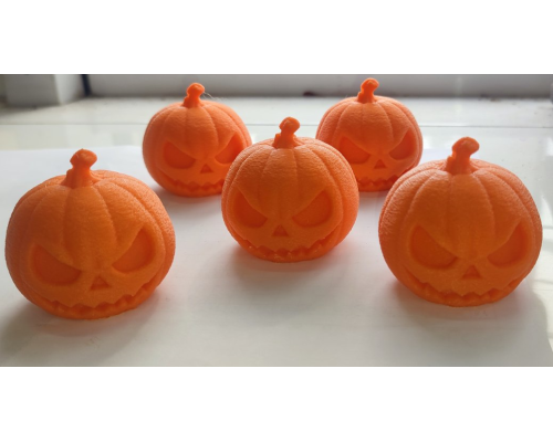 Гарбуз середній "Halloween" 1шт 3D 5см