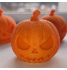 Гарбуз середній "Halloween" 1шт 3D 5см