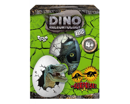 Комплект креативної творчості "Dino Paleontology. EGG" Danko Toys DP-03-01, 4 в 1