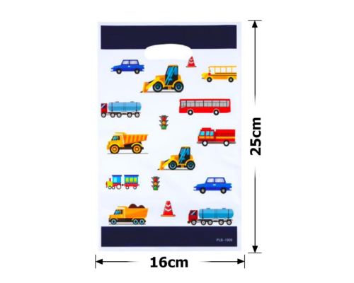 Пакет подарунковий 16*25см Happy Birthday, Мульт.герої ПЕ