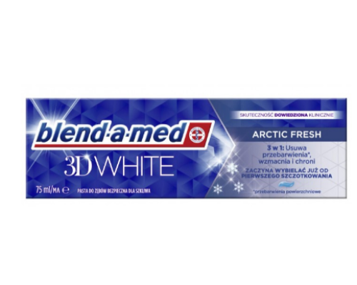 Зубна паста Blend-a-med 75мл 3D White Арктична Свіжість