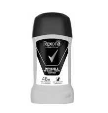 Дезодорант-антиперспірант для чоловіків Rexona Невидимий на чорному і білому стік, 50 мл