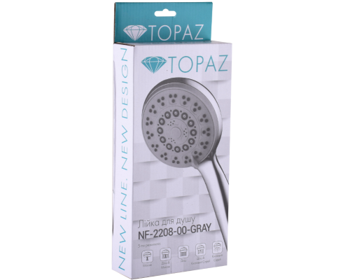 Душова лійка Topaz NF-2208-00-GRAY