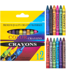 Воскові олівці 16 кольорів CRAYONS 2016A 112588