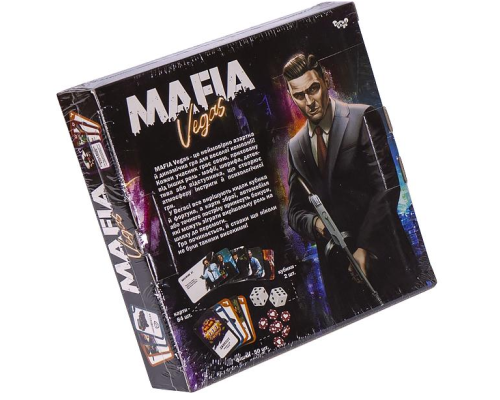 Розважальна гра "MAFIA Vegas" укр MAF-02-01U ДТ-БИ-07-73 Розважальна гра "MAFIA Vegas" укр MAF-02-01U ДТ-БИ-07-73