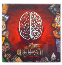 Карткова квест-гра "BEST QUEST 4in1" укр. BQ-02-01U