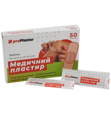 Лейкопластир "proPlaster" (70*18)mm 50шт в пач. (34895)