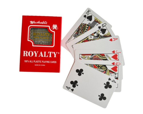 Карти гральні 54шт пластикові №54-25S Royalty (144)