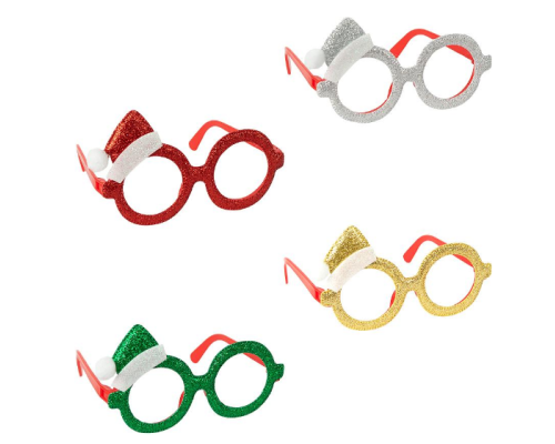 Окуляри новорічні в асортименті