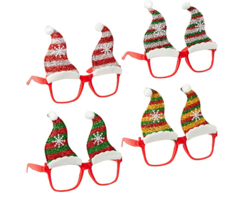 Окуляри новорічні в асортименті