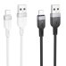 Кабель Hoco X109 Silicone Lightning 2.4A (Бiлий)