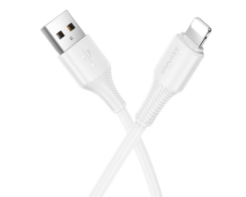 Кабель USB Hoco X120 Lightning 2.4A (Білий)