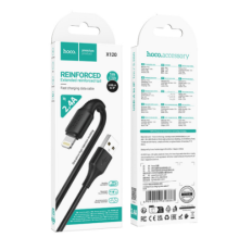 Кабель USB Hoco X120 Lightning 2.4A (Чорний)