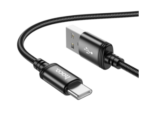 Кабель USB Hoco X89 Type-C 3A 2m (Чорний)