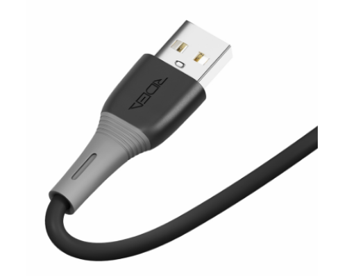 Кабель USB Ridea RC-M133 Spring 12W Lightning (Чорний)