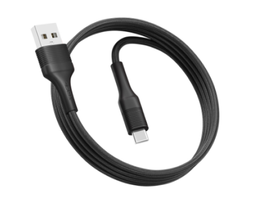 Кабель USB Ridea RC-ST74 StablePro Type-C 3A (Чорний)