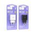 Мережевий Зарядний Пристрій Hoco C140A 1USB QC 18W (Чорний)