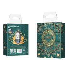 Перехідник LDNIO LC150 USB-A to Type-C (Сiрий)