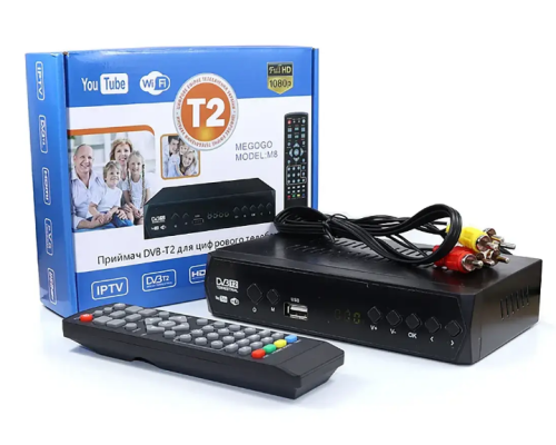 Цифровий ефірний приймач з екраном DVB-T2 Цифровий ефірний приймач з екраном DVB-T2