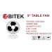 Вентилятор настільний BITEK 9" (23см) 110Вт 3 пласт. лоп. білий BT-1910 8087