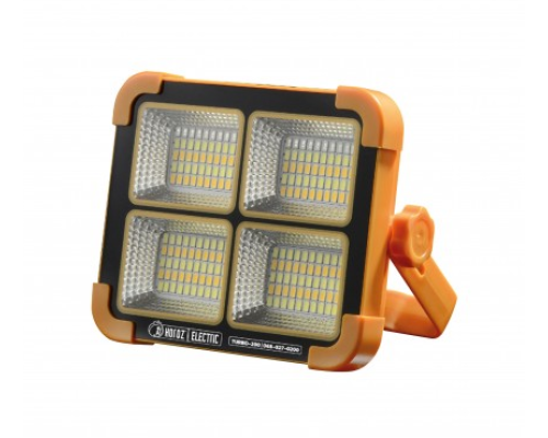 Прожектор на сонячній панелі +USB-C SMD LED 200W 1466Lm 6400K IP44
