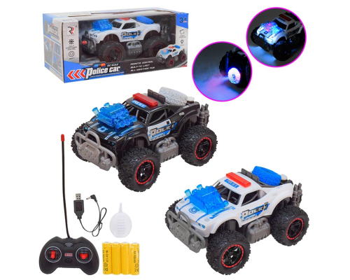 Машина р/к арт. ZR2103-1A акум.,світ.,дим,короб. 27,5*13,5*11,5см (Black)