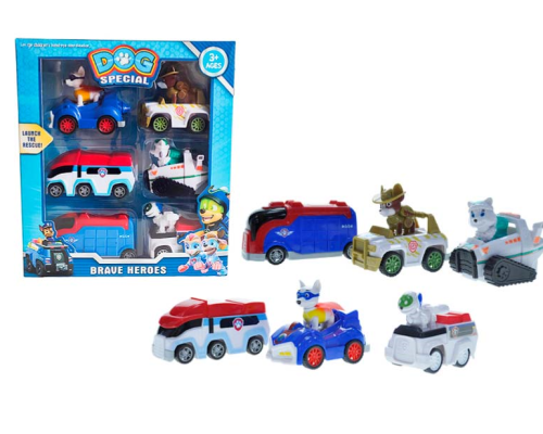 Набір героїв "Дружок" з машинкою в асортименті