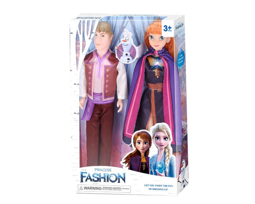 Лялька арт. YF1138P батар. світло, муз. 2 ляльки в короб.