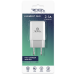 Мережевий Зарядний Пристрій 2USB 2.1 A Ridea RW-21011 Element Duo (Бiлий)